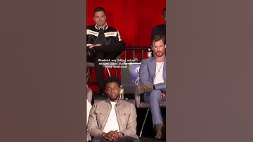 Thumbnail of Chadwick fall asleep during conference.🥺🥺 This is heartbreaking💔 #shorts #chadwick