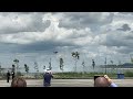 F35B Lightning 2 Singapore Airshow 2022 Aerial Display and Hovering over water