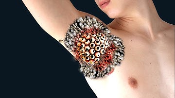 ASMR Removing Ticks, Maggots and insects from armpit- Deep Cleaning ASMR Animation