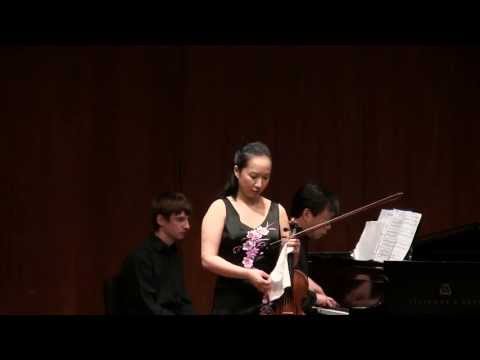 Wen-Lei Gu Plays Chausson Poeme in Recital