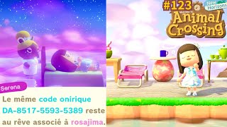 Serena Mon rêve mis à jour ️ Nouvelle déco solarium île onirique Animal Crossing New Horizons #123