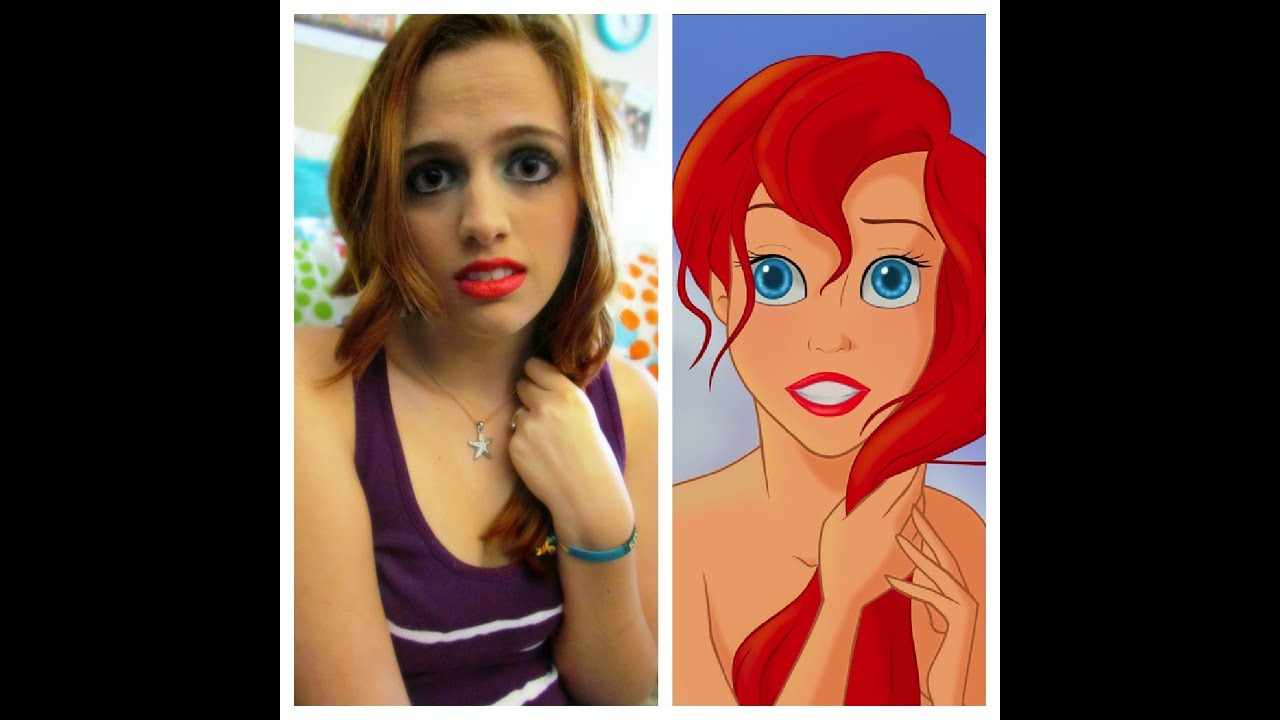 Disneys The Little Mermaid Ariel Makeup Tutorial YouTube