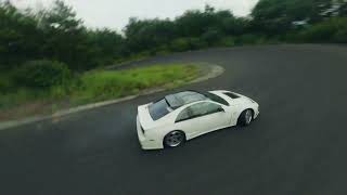 300zx drift at Ebisu circuit (backwards entry practice)