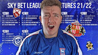 Reacting to the IPSWICH TOWN LEAGUE ONE 2021/22 Fixtures