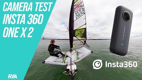 SAILING ACTION CAMERA TEST - INSTA 360 ONE x2 - FOILING with Hattie Rogers