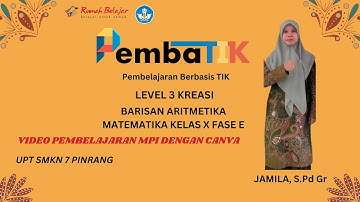 TUGAS PEMBATIK LEVEL 3 2024 II KREASI VIDEO PEMBELAJARAN MPI DENGAN CANVA