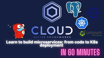 Learn to build microservices: from code to K8s deployment in 60 minutes