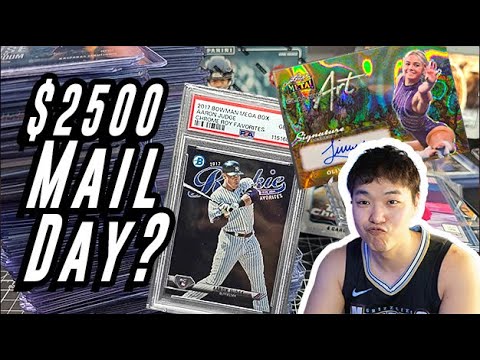 Sports Cards Opening Gone Horribly Wrong! $2500 Mail Day Instead