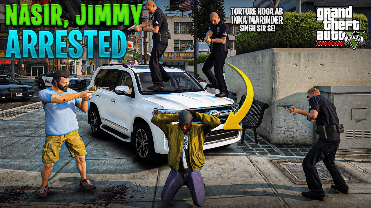 Marinder Singh KIDNAPPED Jimmy & Nasir! | GTA 5 Pakistan