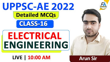 #16 | TARGET UPPCL-AE 2021 | MOST EXPECTED MCQs | ELECTRICAL ENGINEERING  BY ARUN SIR