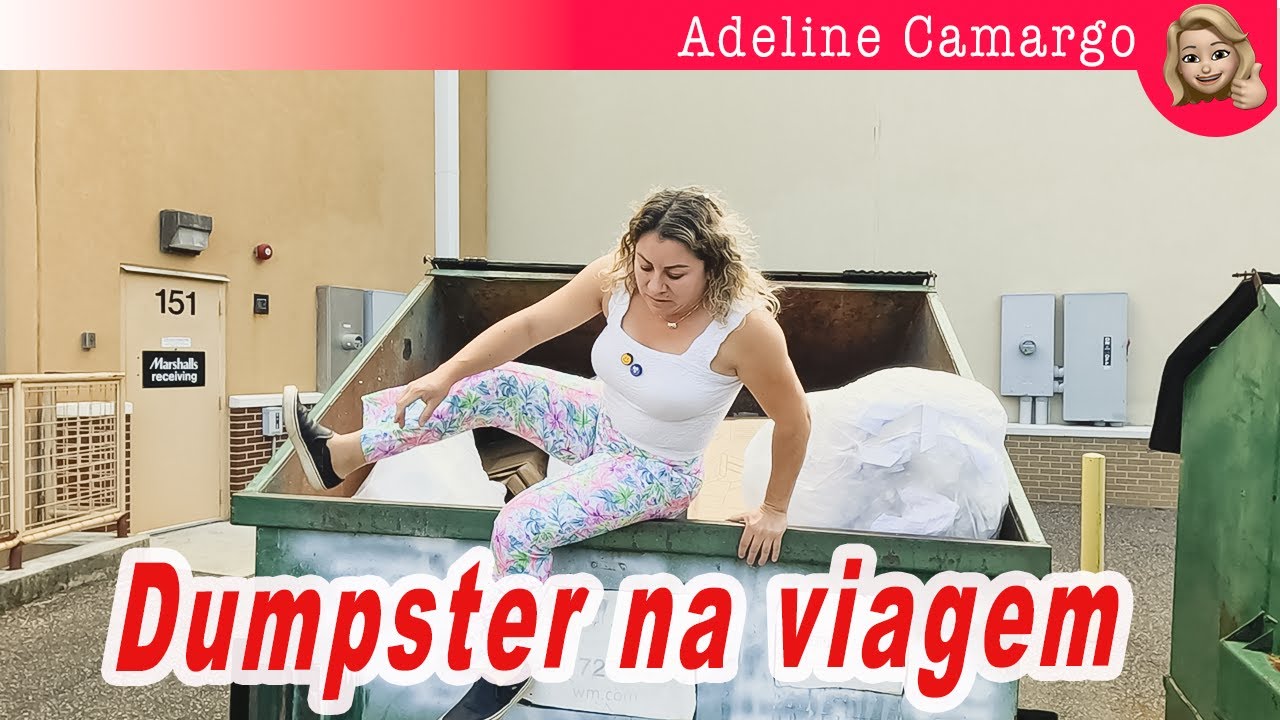 Achei muitas coisas nos dumpsters da Flórida 