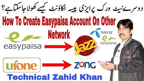 How To Create Easypaisa Account On Zong Sim|How To Create Easypaisa Account|Easypaisa Account Detail