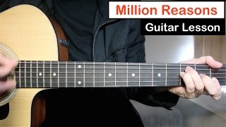 Million Reasons - Lady Gaga | Guitar Lesson (Tutorial) Easy Chords Million Reasons - Lady Gaga | Guitar Lesson (Tutorial) Easy Chords