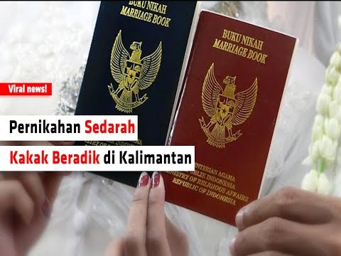 Viral! Pernikahan Sedarah Kakak Beradik di Kalimantan