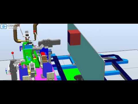 ABB Robotstudio spotwelding simulation - 2