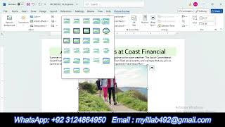 New Perspectives Word 365 | Module 1: SAM Project A | Coast Financial
