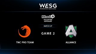 WESG 2017 | TNC Pro Team vs Alliance | Game 2