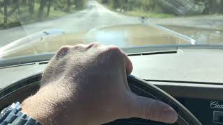 1971 Cadillac Eldorado driving