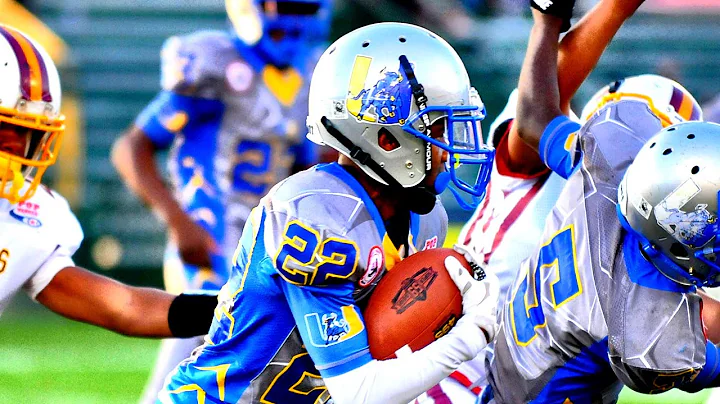 Pop Warner Nationals jr midgets Championship Gwen Cherry Bulls vs Virginia Beach Mustangs