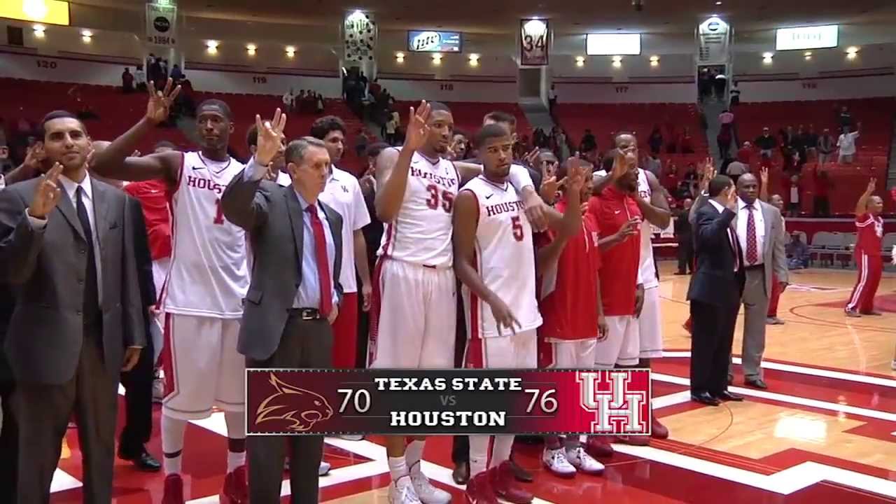 Houston Men's Basketball Highlights vs Texas State 11--08-13 - YouTube
