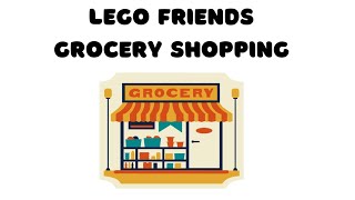 Grocery shopping l Mia goes shopping l Cartoon for kids l Lego friends