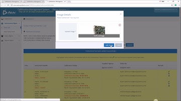 Calibration Management System