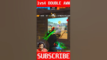 1vs4 Double AWM King in Form Against grandmaster Lobby CS Rank