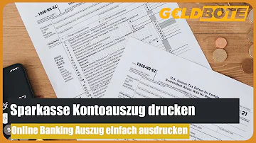 Kann man sich Kontoauszüge nochmal ausdrucken lassen?