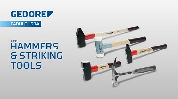 Hammers and striking tools from GEDORE | Video Series FAB14 | Episode 3