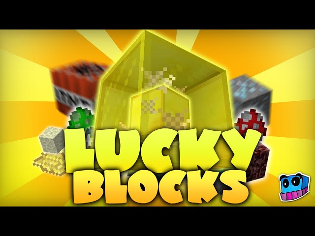 Minecraft: Lucky Blocks in only one command! (1.8) 