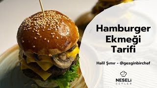 Hamburger Ekmeği Tarifi / Çıtır Hamburger Ekmek Tarifi  (Pratik Tarif) - Halil Şımır