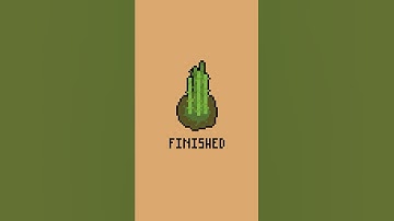 Pixelart bamboo - timelapse