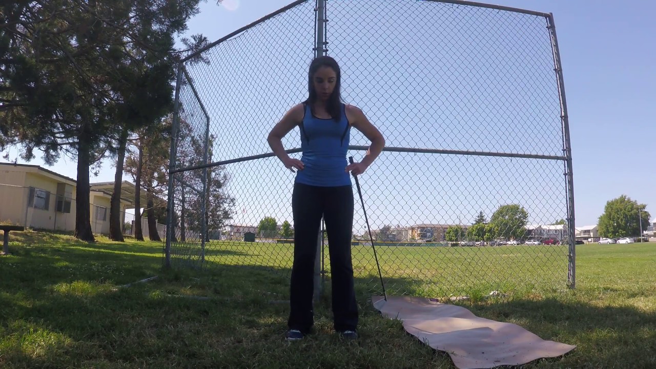 hip stretches to stop hitting fat golf shots