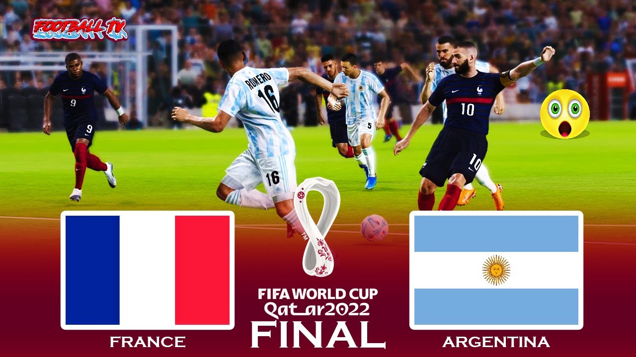 France Vs Argentina Final Fifa World Cup 2022 Full Match Pes 2021