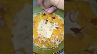 mango shrikhand/hung curd mango recipe/स्वादिष्ट श्रीखंड घर पर बनायें shorts