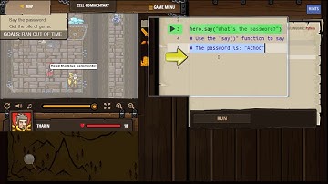 CodeCombat - Cell Commentary (Level 6) - Bermain dan Belajar Bahasa Pemrograman Python