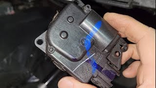 Fix Repair Replace HVAC Recirculation Actuator Dodge Journey Air Conditioning Heater Blower