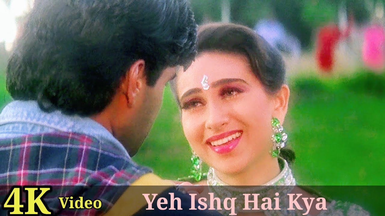 Yeh Ishq Hai Kya 4K Video Song  Gopi Kishan  Suniel Shetty Karishma Kapoor Kumar Sanu HD