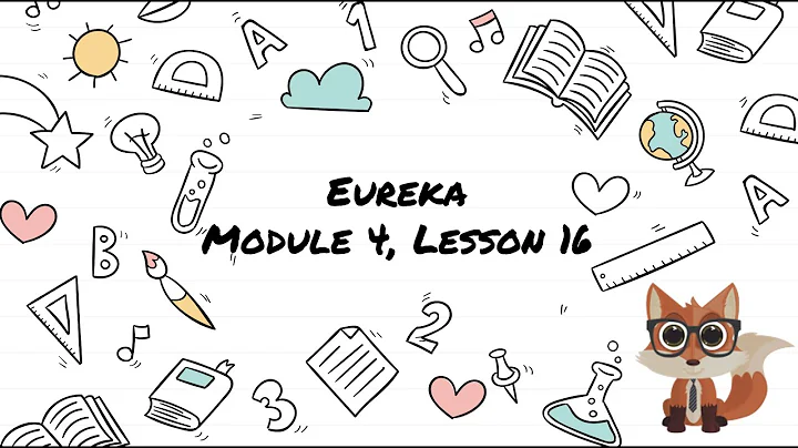 2nd grade Eureka: Module 4, Lesson 16