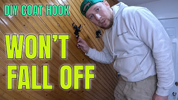 EENVOUDIGE ZELF-INSTALLATIE VAN KAPSTOKHAKEN 🧥 | Zo monteer je haken aan een houten muur die NOOI...