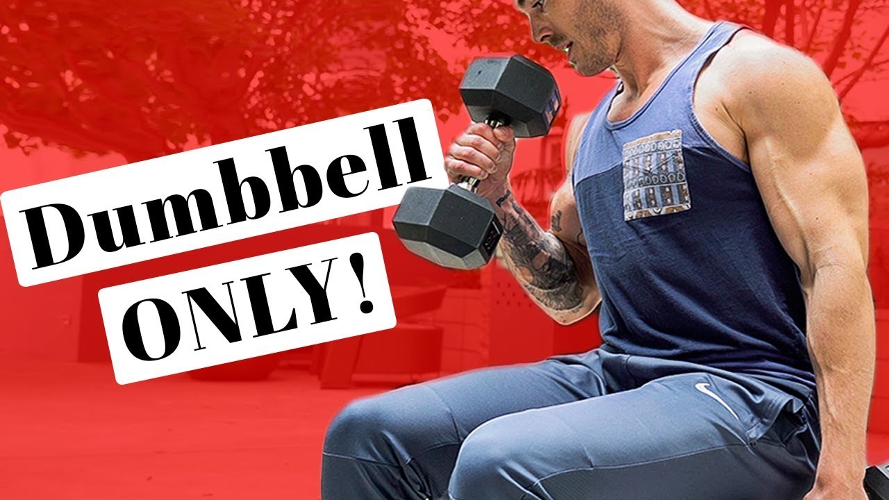 V Shred | Arm Workout with Dumbbells for Bigger Arms - YouTube