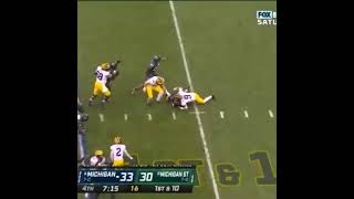 Michigan Being Michigan 4th Quarter Of A Big Game