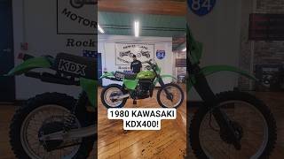 1980 KAWASAKI KDX400! FULL VIDEO AND EBAY AUCTION LIVE SOON! - YouTube