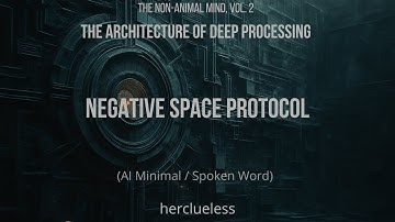 negative space protocol | herclueless (AI Minimal / Spoken Word)