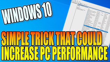 Simple Trick That Could Improve Your Windows 10 PC Or Laptops Performance | Disable SysMain Tutorial