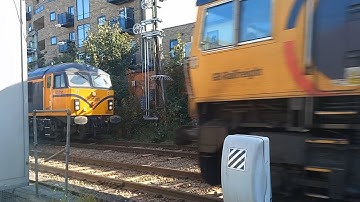 **BOWLAGE** 69006 + 69004 (RHTT) 3S70 & 66719 "Metro-Land" 4L98 (+51 late) - Grays - 29/09/2023