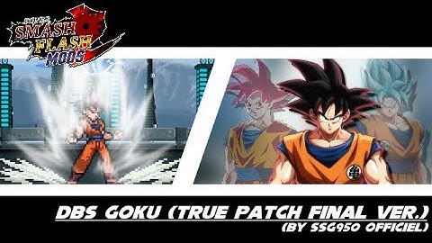 SSF2 Mods Showcase: DBS Goku (True Patch Final ver.) (by SSG950 Officiel)