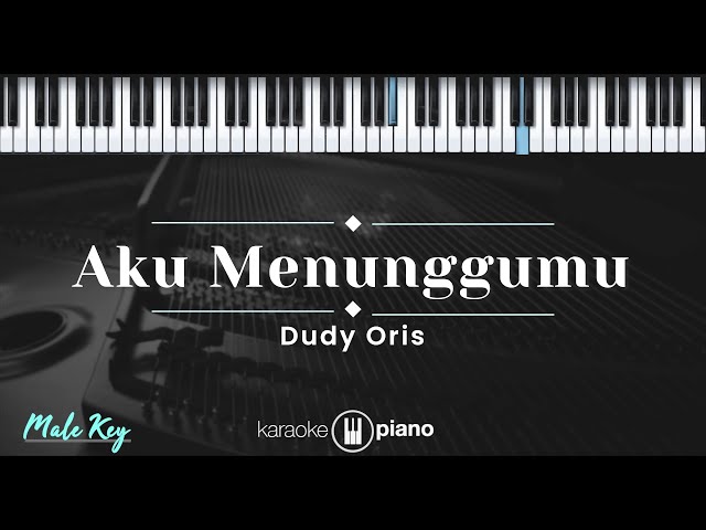 Aku Menunggumu - Dudy Oris (KARAOKE PIANO - MALE KEY) class=