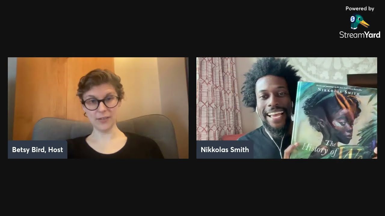 Educational Justice: Nikkolas Smith in Conversation with Betsy Bird about The History of We