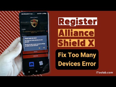 Create Alliance Shield X Account | Too Many Sign-in Error Fix